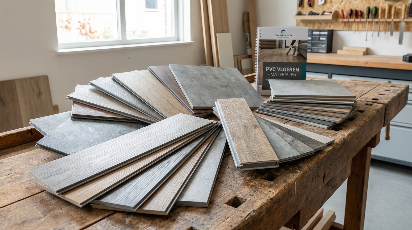 PVC vloer met waterbestendige afwerking